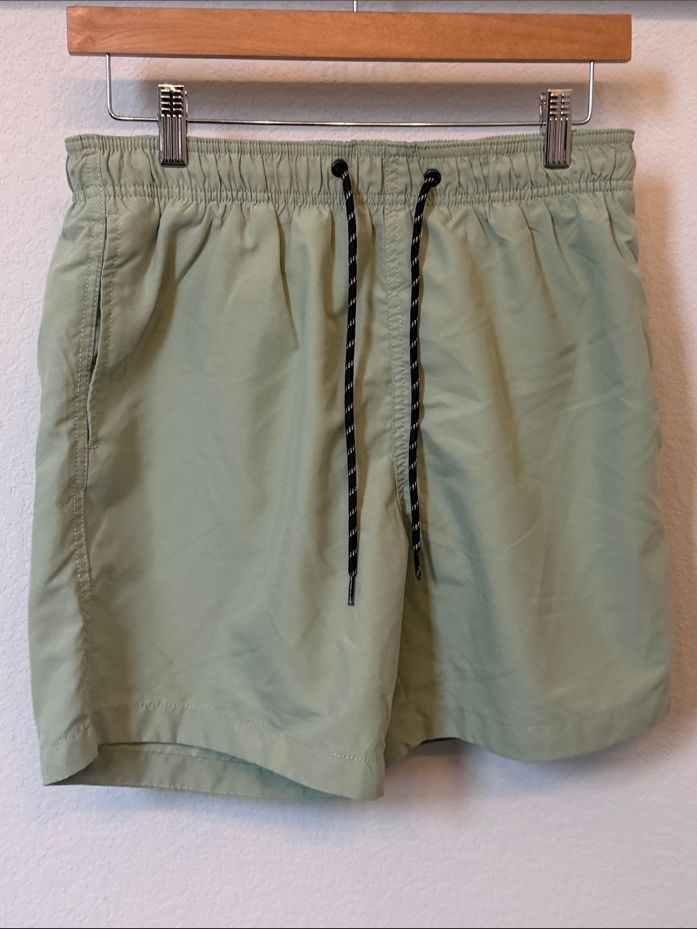 H&M Light Sage Green Men’s Swim Trunks